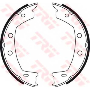Комплект колодок стояночной тормозной системы TRW GS8751-1