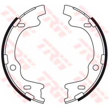 Комплект колодок стояночной тормозной системы TRW GS8757-1