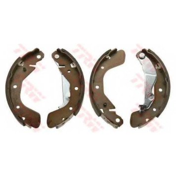 Комплект тормозных колодок для CHEVROLET AVEO(T200,T250,T255,T300), COBALT, KALOS, SPARK(M300) / DAEWOO KALOS(KLAS) <b>TRW GS8760</b>