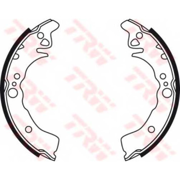 Комплект тормозных колодок для DAIHATSU COPEN(L880#,L881#), MOVE(L6#,L9#), OPTI, SIRION(M1), YRV(M2) <b>TRW GS8761</b>-1