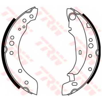 Комплект тормозных колодок для RENAULT CLIO(BB0/1/2#,CB0/1/2#), TWINGO(CN0#) <b>TRW GS8771</b>