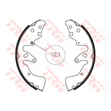 Комплект тормозных колодок для SUZUKI GRAND VITARA(JT) <b>TRW GS8801</b>