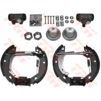 Комплект тормозных колодок для CITROEN XSARA(N0,N1,N2), ZX(N2) / PEUGEOT 306(7#,7A,7B,7C,7D,N#,N3,N5) <b>TRW GSK1136</b>