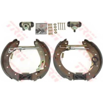 Комплект тормозных колодок для CITROEN BERLINGO(B9,M#,MF), XSARA(N68) / PEUGEOT PARTNER(5,5F) <b>TRW GSK1150</b>