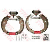 Комплект тормозных колодок для CITROEN C3, DS3 / PEUGEOT 207(WA#,WC#,WK#) <b>TRW GSK1264</b>