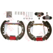 Комплект тормозных колодок для AUDI 80, 90 / SKODA FABIA / VW GOLF, PASSAT, POLO, VENTO <b>TRW GSK1512</b>