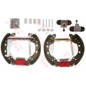 Комплект тормозных колодок для AUDI 80, 90 / SKODA FABIA / VW GOLF, PASSAT, POLO, VENTO <b>TRW GSK1512</b>