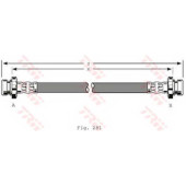 Тормозной шланг TRW PHA213