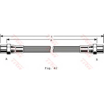 Тормозной шланг TRW PHA339