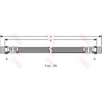 Тормозной шланг TRW PHA358