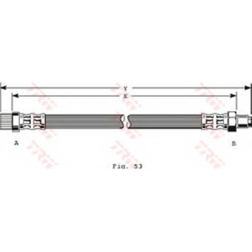 Тормозной шланг TRW PHB365