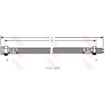 Тормозной шланг TRW PHB376