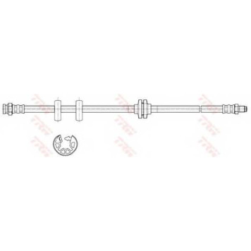 Тормозной шланг TRW PHB399
