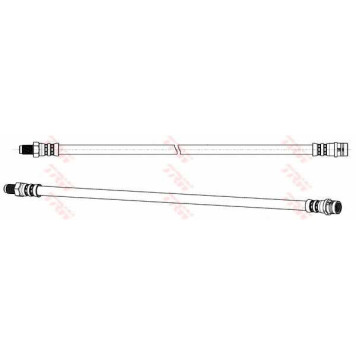 Тормозной шланг TRW PHB573-1