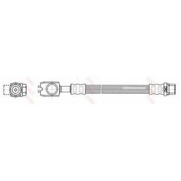 Тормозной шланг TRW PHD557