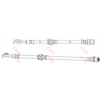 Тормозной шланг TRW PHD948
