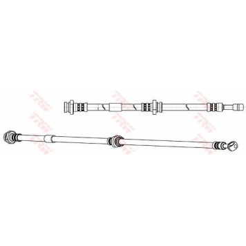 Тормозной шланг TRW PHD968