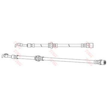 Тормозной шланг TRW PHD991