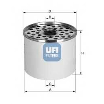 Фильтр топливный UFI 24.361.00