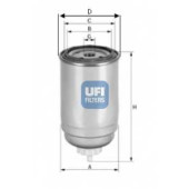 Фильтр топливный UFI 24.399.00