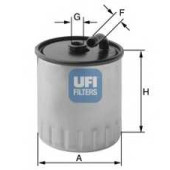 Фильтр топливный UFI 24.429.00