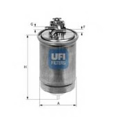 Фильтр топливный UFI 24.430.00