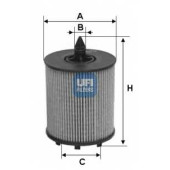Фильтр масляный UFI 25.024.00