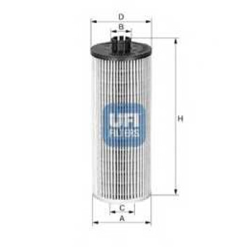 Фильтр масляный UFI 25.036.00