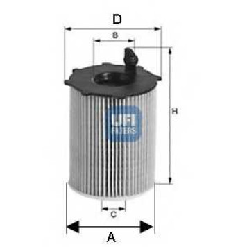 Фильтр масляный UFI 25.066.00