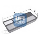 Фильтр воздушный UFI 30.265.00