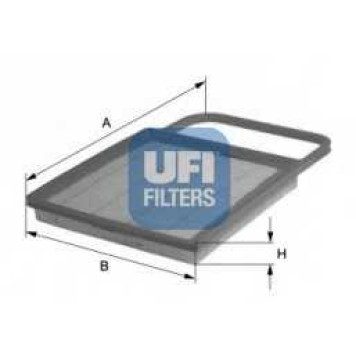 Фильтр воздушный UFI 30.345.00