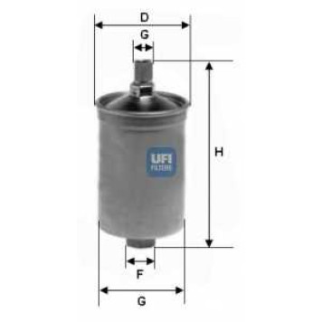 Фильтр топливный UFI 31.503.00