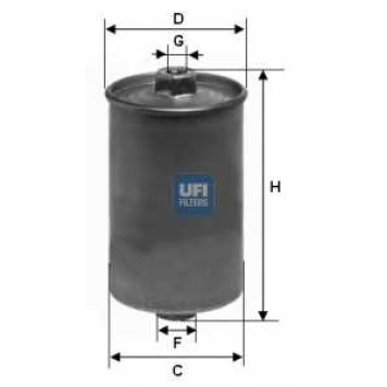 Фильтр топливный UFI 31.507.00