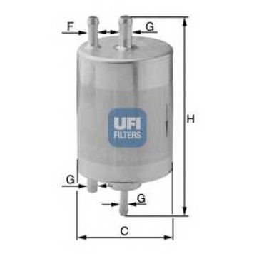 Фильтр топливный UFI 31.834.00