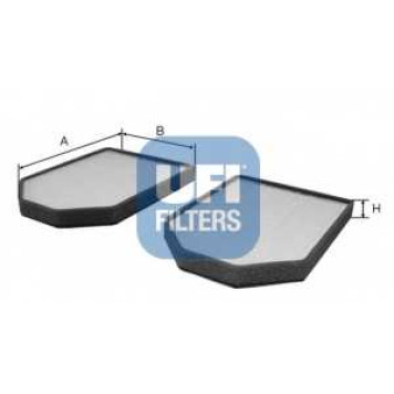 Фильтр салонный UFI 53.009.00
