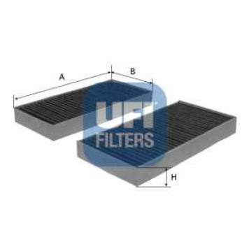 Фильтр салонный UFI 54.173.00