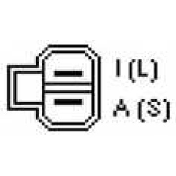 Генератор 75А для MITSUBISHI LANCER(CD#W,CB#W) <b>UNIPOINT F042A03050 / ALT-3077</b>-2