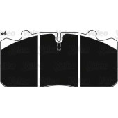 Колодки тормозные дисковые для MAN L 2000, M 2000 L, M 2000 M <b>VALEO 882230 / 29088</b>