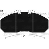 Колодки тормозные дисковые для MAN TGA <b>VALEO 882226 / 29131</b>