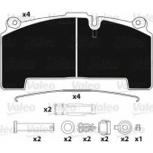 Колодки тормозные дисковые <b>VALEO 882209 / 29171</b>