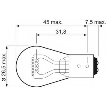 VALEO 032207 - лампа P21/5W 12V 21/5W BAY15d Essential-1