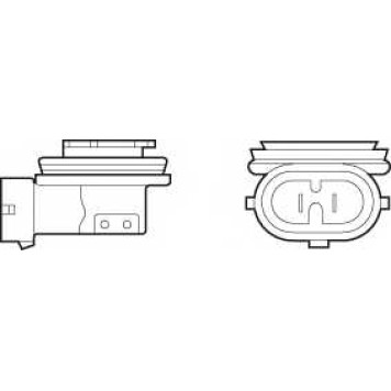 VALEO 032525 - лампа H11 12V 55W PGJ19-2 Life x2