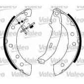 Комплект тормозных колодок задний для CITROEN SAXO, XSARA, ZX / PEUGEOT 106, 206, 306 / RENAULT CLIO, LAGUNA, LOGAN, THALIA, TWINGO <b>VALEO 562581</b>