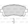 Колодки тормозные дисковые передний для SUBARU FORESTER(SF), IMPREZA(GC,GF), LEGACY OUTBACK(BG), LEGACY(BD,BE,BG,BH), OUTBACK(BE,BH) <b>VALEO 598530 / 20236</b>