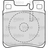 Колодки тормозные дисковые задний для MERCEDES , C, CLK, E, S, SL, SLK <b>VALEO 598617</b>