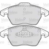 Колодки тормозные дисковые передний для CITROEN C4(LA#,LC#) / PEUGEOT 207(WA#,WC#,WK#), 208, 3008, 307(3A/C,3B,3E,3H), 308(4A#,4C#) <b>VALEO 598715</b>