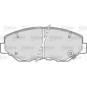Колодки тормозные дисковые передний для HONDA ACCORD(CF,CL,CM), CR(RD#), ELEMENT <b>VALEO 598757</b>