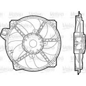 Вентилятор охлаждения двигателя VALEO 696376
