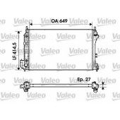 Радиатор охлаждения двигателя VALEO 732947