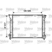 Радиатор охлаждения двигателя VALEO 734853